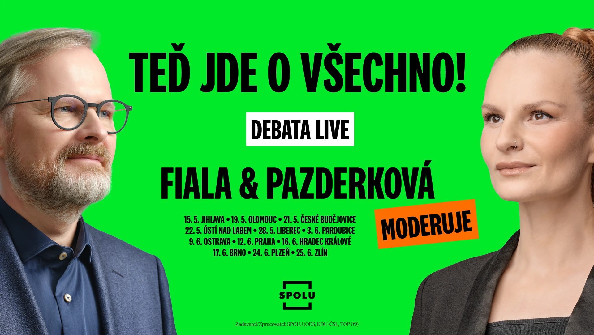 Debata live: Fiala & Pazderková